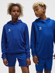 Hummel Authentic poly kapucnis kék gyerek pulóver