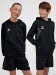   Hummel Authentic kapucnis fekete gyerek cipzáras szabadidő felső