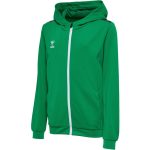    Hummel Authentic kapucnis zöld gyerek cipzáras szabadidő felső