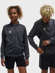 Hummel Authentic cipzáras sötétszürke gyerek szabadidő felső