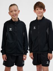 Hummel Authentic cipzáras fekete gyerek szabadidő felső