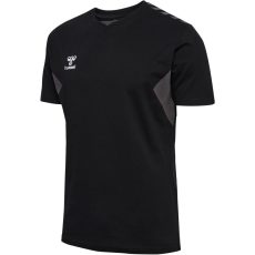 Hummel Authentic pamut fekete unisex póló