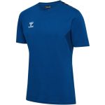 Hummel Authentic pamut kék unisex póló