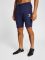 Hummel Icons pamut sötétkék férfi szabadidő rövidnadrág