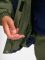 Hummel Monsun Tex olívazöld gyerek kabát