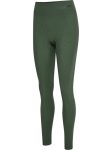   Hummel MT Focus varratnélküli magas derekú zöld női nadrág