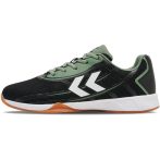 Hummel Root Elite II fekete/zöld unisex teremcipő