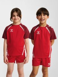 Hummel Lead 2.0 piros gyerek mez