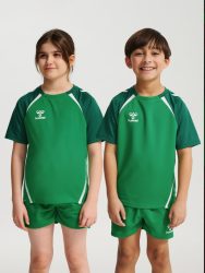 Hummel Lead 2.0 zöld gyerek mez