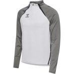  Hummel Lead 2.0  1/4 cipzáros fehér férfi pulóver