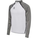  Hummel Lead 2.0  1/4 cipzáros fehér férfi pulóver