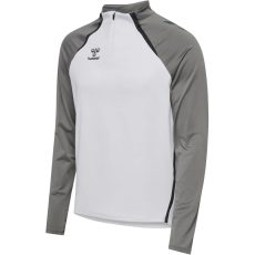  Hummel Lead 2.0  1/4 cipzáros fehér férfi pulóver