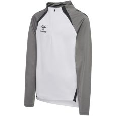 Hummel Lead 2.0 1/4 cipzáros fehér gyerek pulóver