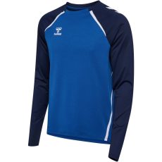 Hummel Lead 2.0 kék férfi pulóver