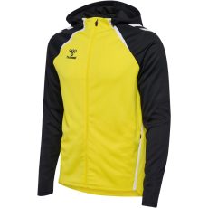 Hummel Lead 2.0 kapucnis piros férfi cipzáras felső