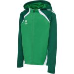 Hummel Lead 2.0 kapucnis zöld gyerek felső
