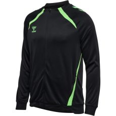 Hummel Lead 2.0 cipzáros fekete/zöld férfi tréning felső