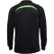 Hummel Lead 2.0 cipzáros fekete/zöld férfi tréning felső