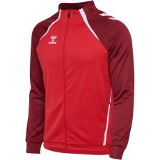 Hummel Lead 2.0 cipzáros piros férfi tréning felső