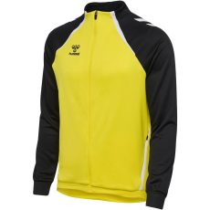 Hummel Lead 2.0 cipzáros sárga férfi tréning felső