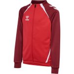 Hummel Lead 2.0 cipzáros piros gyerek tréning felső