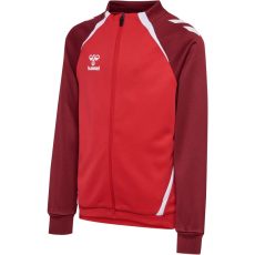 Hummel Lead 2.0 cipzáros piros gyerek tréning felső