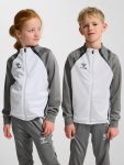 Hummel Lead 2.0 cipzáros fehér gyerek tréning felső