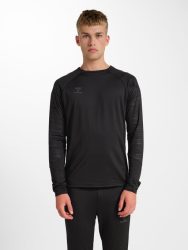 Hummel Pro fekete férfi pulóver