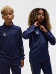Hummel Essential 1/2 cipzáros sötétkék gyerek pulóver