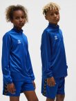 Hummel Essential 1/2 cipzáros kék gyerek pulóver