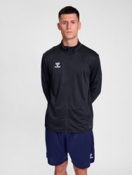 Hummel Essential cipzáros fekete unisex felső