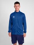Hummel Essential cipzáros kék unisex felső
