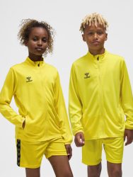 Hummel Essential sárga gyerek tréning felső