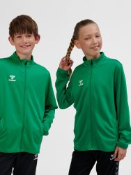Hummel Essential zöld gyerek tréning felső