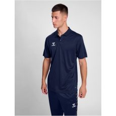 Hummel Essential sötétkék unisex galléros póló