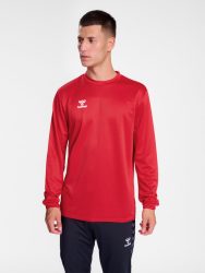 Hummel Essential piros unisex pulóver