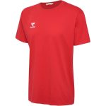 Hummel Go 2.0 pamut piros férfi póló