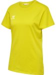 Hummel Go 2.0 pamut sárga női póló