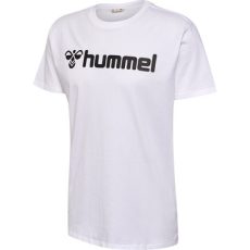 Hummel Go 2.0 Logo pamut fehér férfi póló