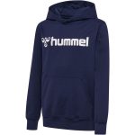   Hummel Go 2.0 Logo pamut kapucnis sötétkék gyerek pulóver