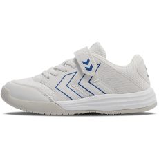 Hummel Multiplay Stable tépőzáras fehér/kék junior kézilabda cipő