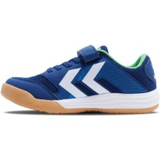 Hummel Multiplay Stable tépőzáras kék junior kézilabda cipő