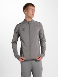 Hummel Pro cipzáros szürke férfi felső