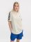 Hummel Archive pamut laza fehér unisex póló