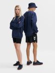 Hummel Loose bee sötétkék unisex pulóver