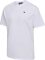 Hummel Loose bee pamut fehér unisex póló