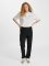 Hummel Loose bee pamut fehér unisex póló