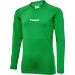   Hummel Bl Performance aláöltöző zöld gyerek hosszú ujjú póló