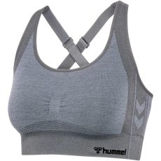 Hummel MT Shine varratnélküli szürke női sportmelltartó