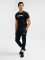 Hummel Elemental Logo pamut fekete unisex póló
